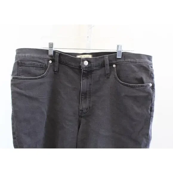 NWT Madewell The Tall Girl Jean in Adolpha Wash Ripped Knee Size 33 T 33 Tall - Picture 8 of 10